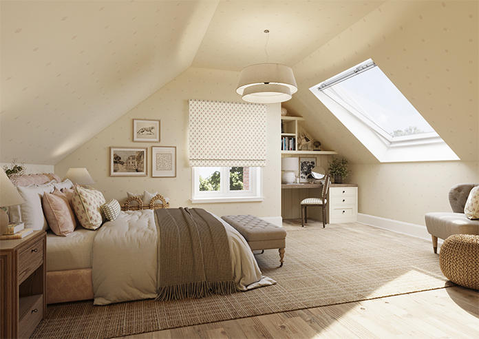 Pensford, Sebby Rosies Pink - Roman Blind - Image 6